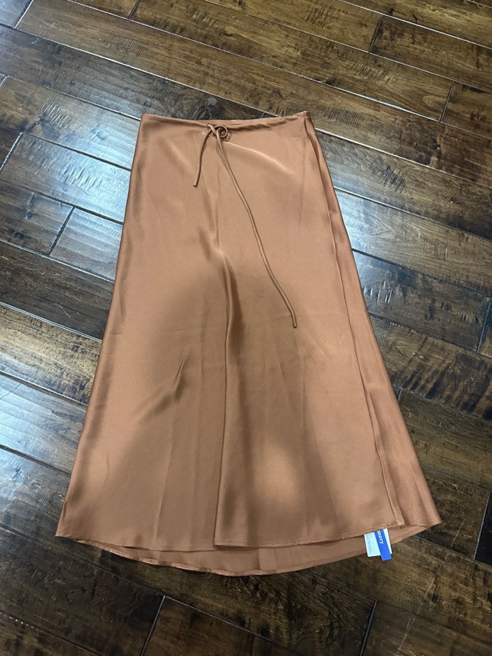 Silky looking maxi skirt